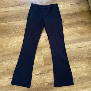 Banana Republic Navy wide leg trouser pants